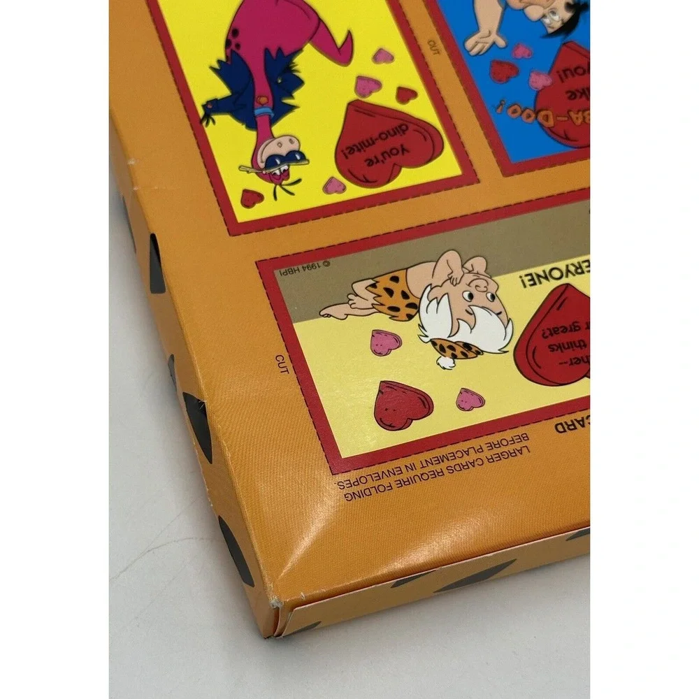 Vtg Valentine's Day Cards The Flintstones‎ Fred Cleo Sealed 1994 Rare Y2K Core